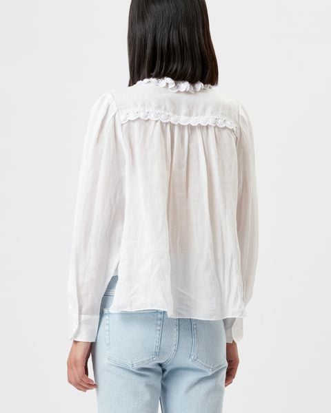 HAUT EN RAMIE OLINET ISABEL MARANT seconde main photo 7