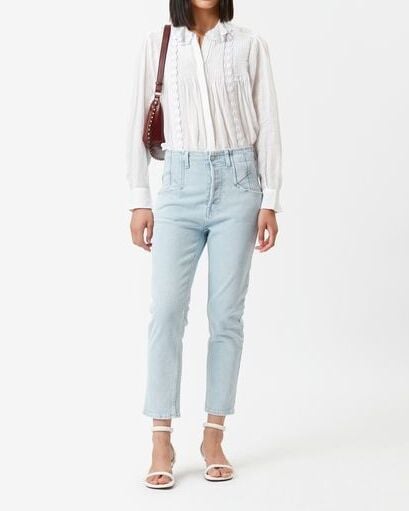 HAUT EN RAMIE OLINET ISABEL MARANT seconde main photo 4