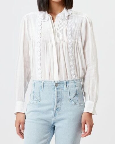 HAUT EN RAMIE OLINET ISABEL MARANT seconde main photo 6
