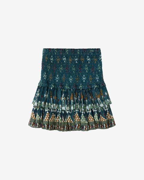 JUPE COURT EN COTON ET LUREX NAOMI ETOILE seconde main photo 3