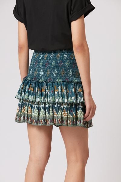 JUPE COURT EN COTON ET LUREX NAOMI ETOILE seconde main photo 7