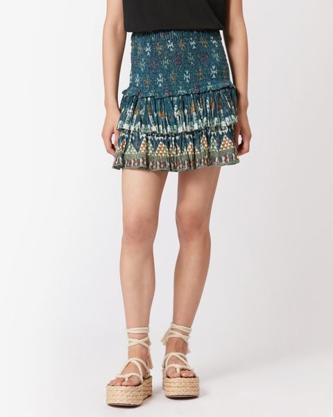JUPE COURT EN COTON ET LUREX NAOMI ETOILE seconde main photo 6