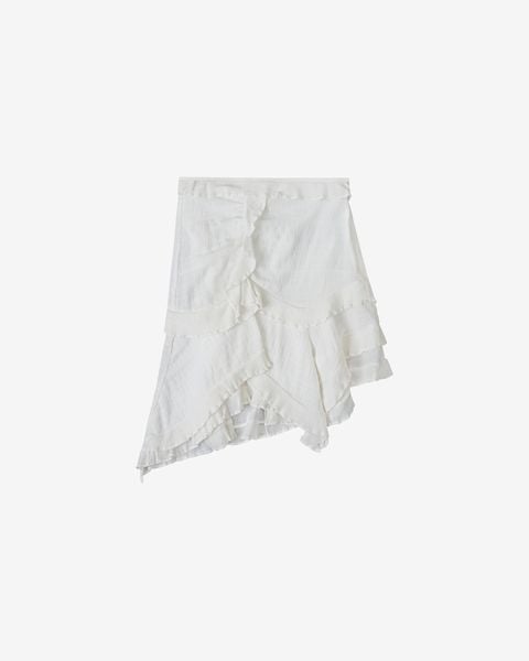 JUPE ASYMÉTRIQUE GENEVA ISABEL MARANT seconde main photo 3