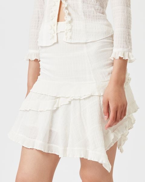 JUPE ASYMÉTRIQUE GENEVA ISABEL MARANT seconde main photo 5