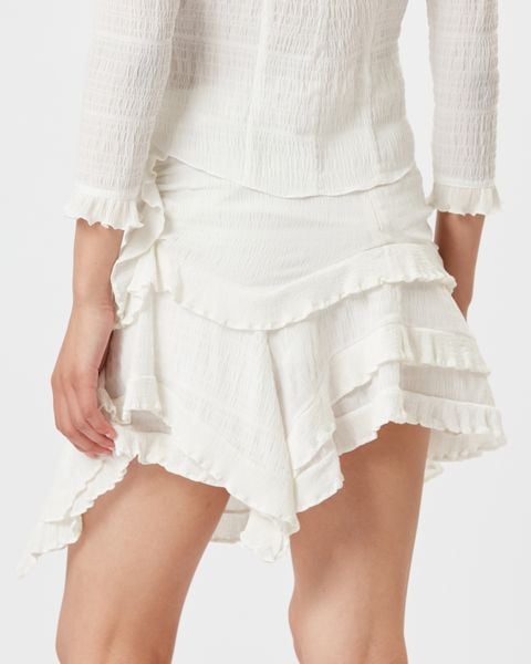 JUPE ASYMÉTRIQUE GENEVA ISABEL MARANT seconde main photo 7