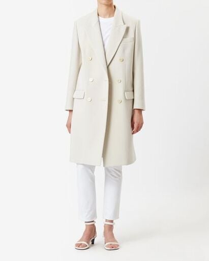 MANTEAU LONG EN COTON FANTINE ISABEL MARANT seconde main photo 4