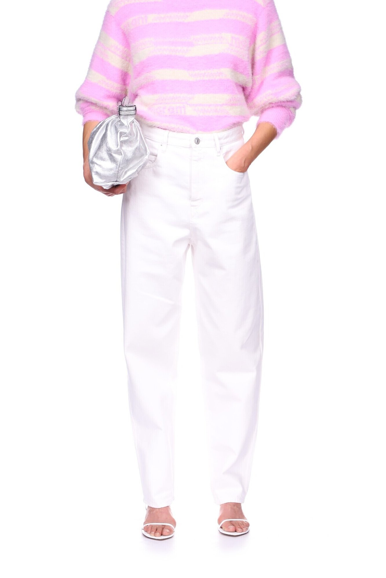 PANTALON EN COTON CORSY ETOILE seconde main photo 3