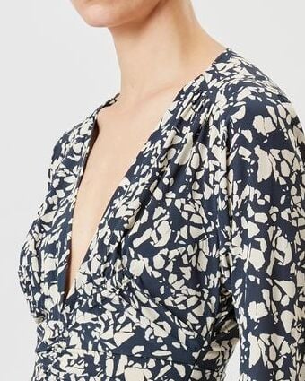 ROBE COURTE EN SOIE LARA ISABEL MARANT seconde main photo 5