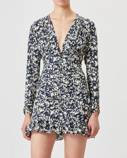 ROBE COURTE EN SOIE LARA ISABEL MARANT seconde main photo 6