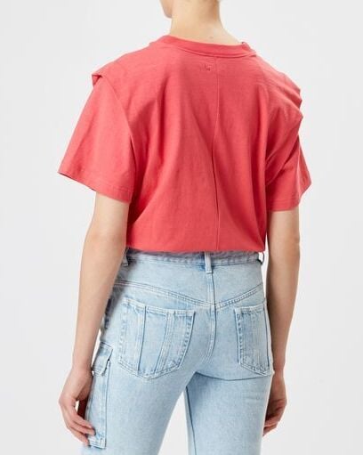 TEE-SHIRT EN COTON ZELITOS ISABEL MARANT seconde main photo 7