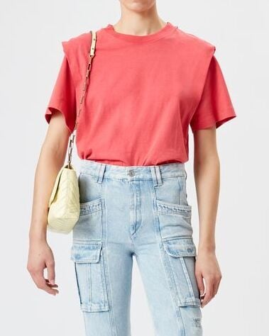 TEE-SHIRT EN COTON ZELITOS ISABEL MARANT seconde main photo 6