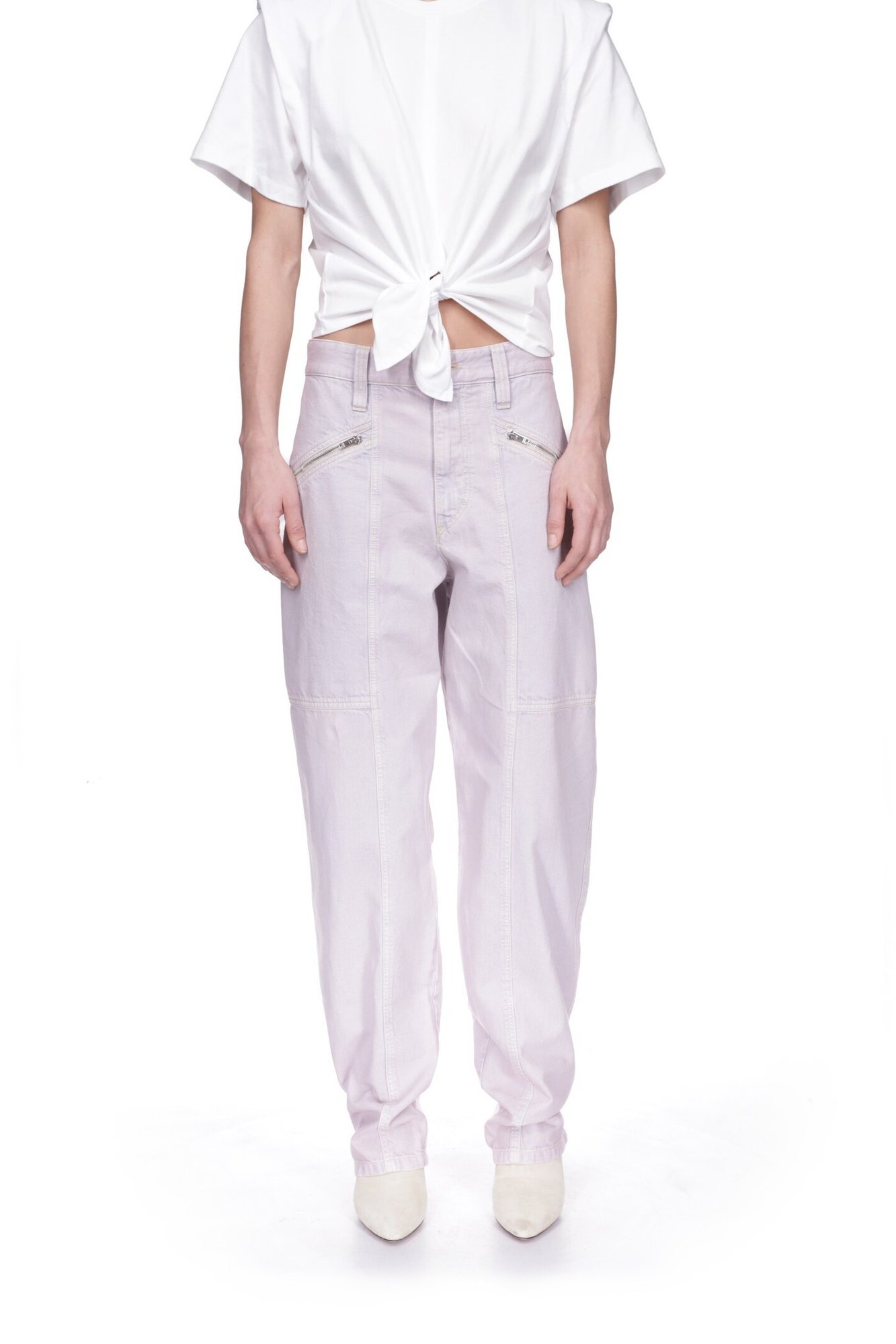 T-SHIRT EN COTON ZELIKIA ISABEL MARANT seconde main photo 3