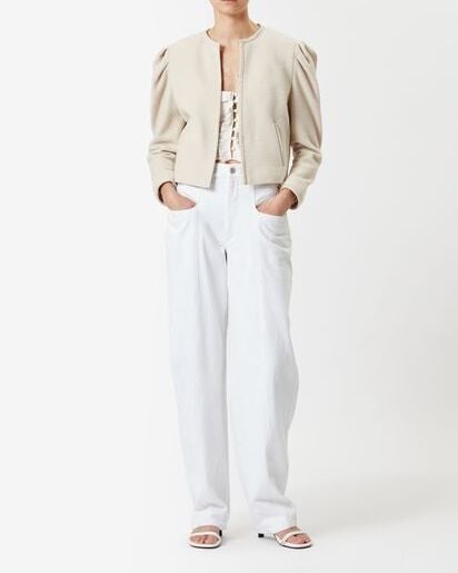 VESTE EN LAINE ZINGY ISABEL MARANT seconde main photo 4