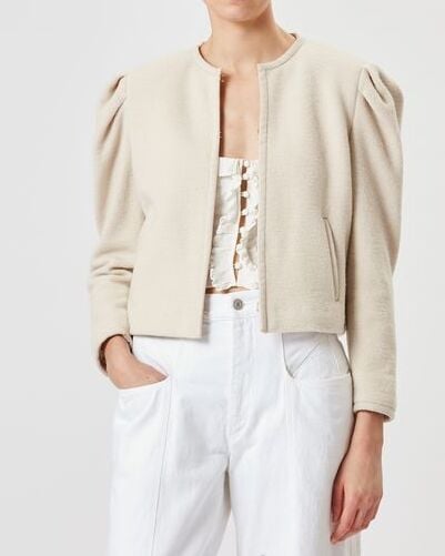 VESTE EN LAINE ZINGY ISABEL MARANT seconde main photo 6