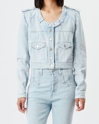 VESTE EN DENIM VALENE ISABEL MARANT seconde main photo 6