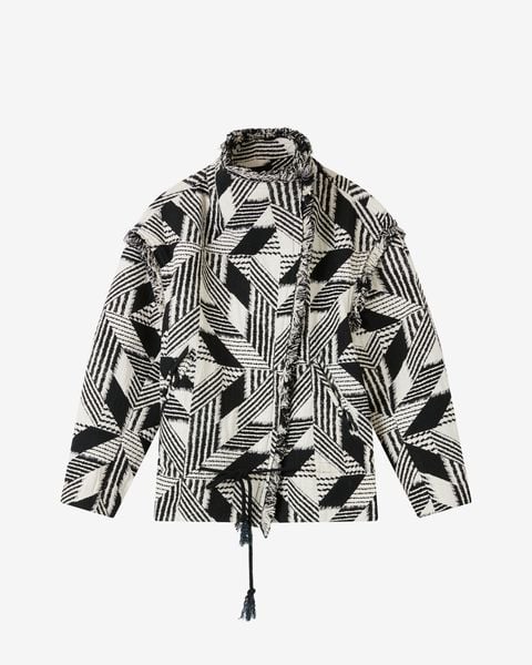 VESTE EN JACQUARD LEYIS ISABEL MARANT seconde main photo 3