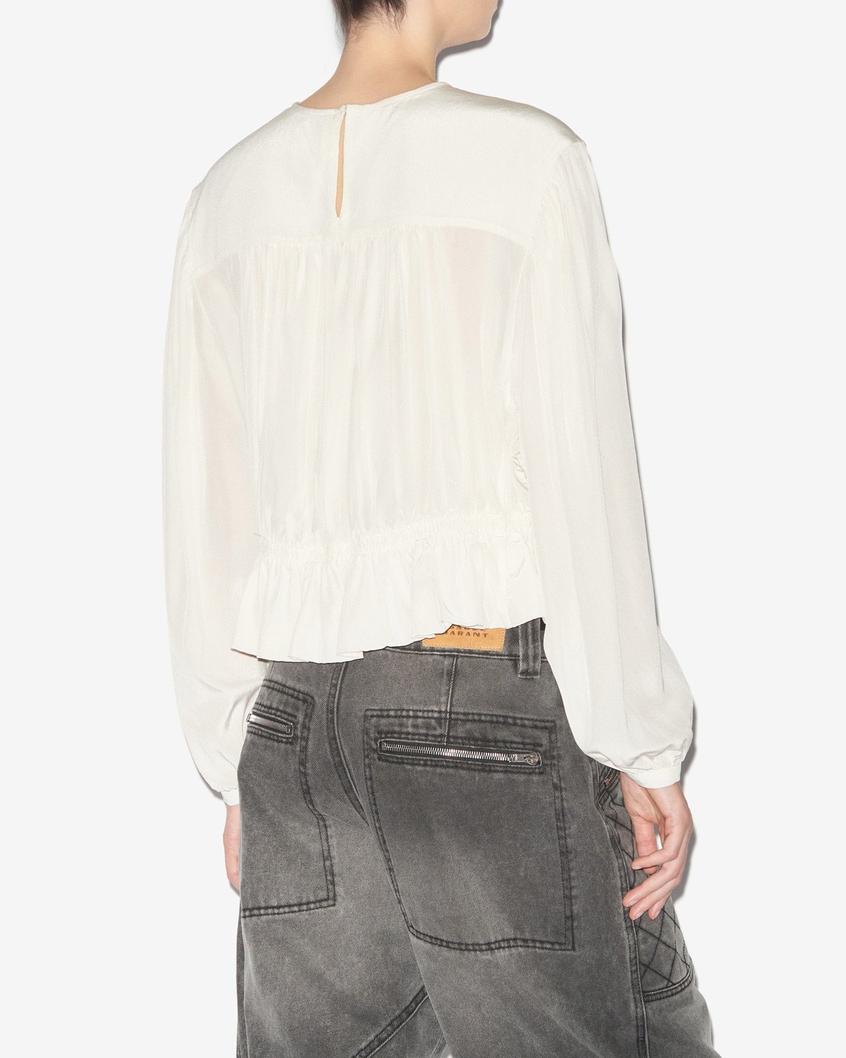 BLOUSE GELINA ISABEL MARANT second-hand photo 7