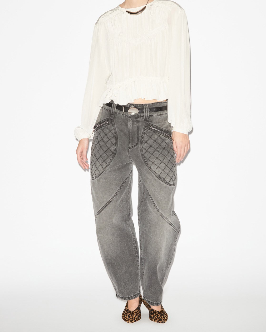 BLOUSE GELINA ISABEL MARANT second-hand photo 4