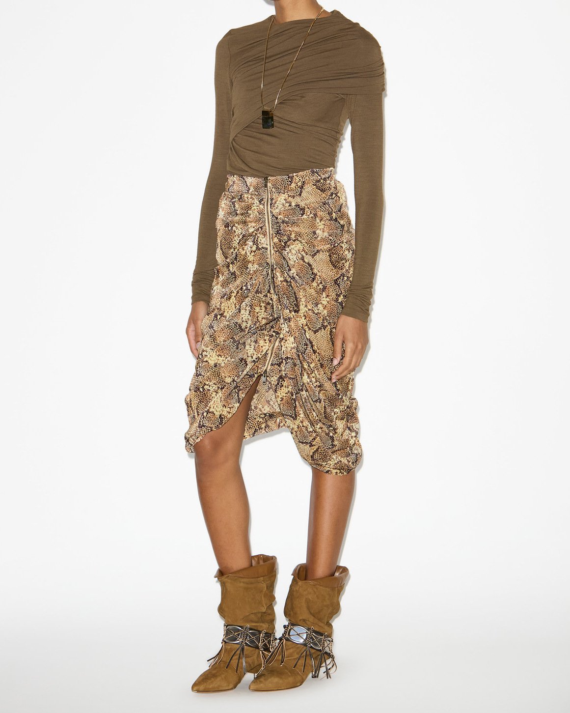 JUPE CAELIA ISABEL MARANT seconde main photo 4