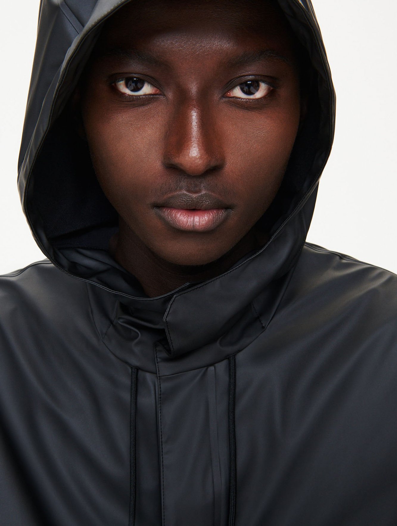 Parka longue matière waterproof à capuche Aigle seconde main photo 7