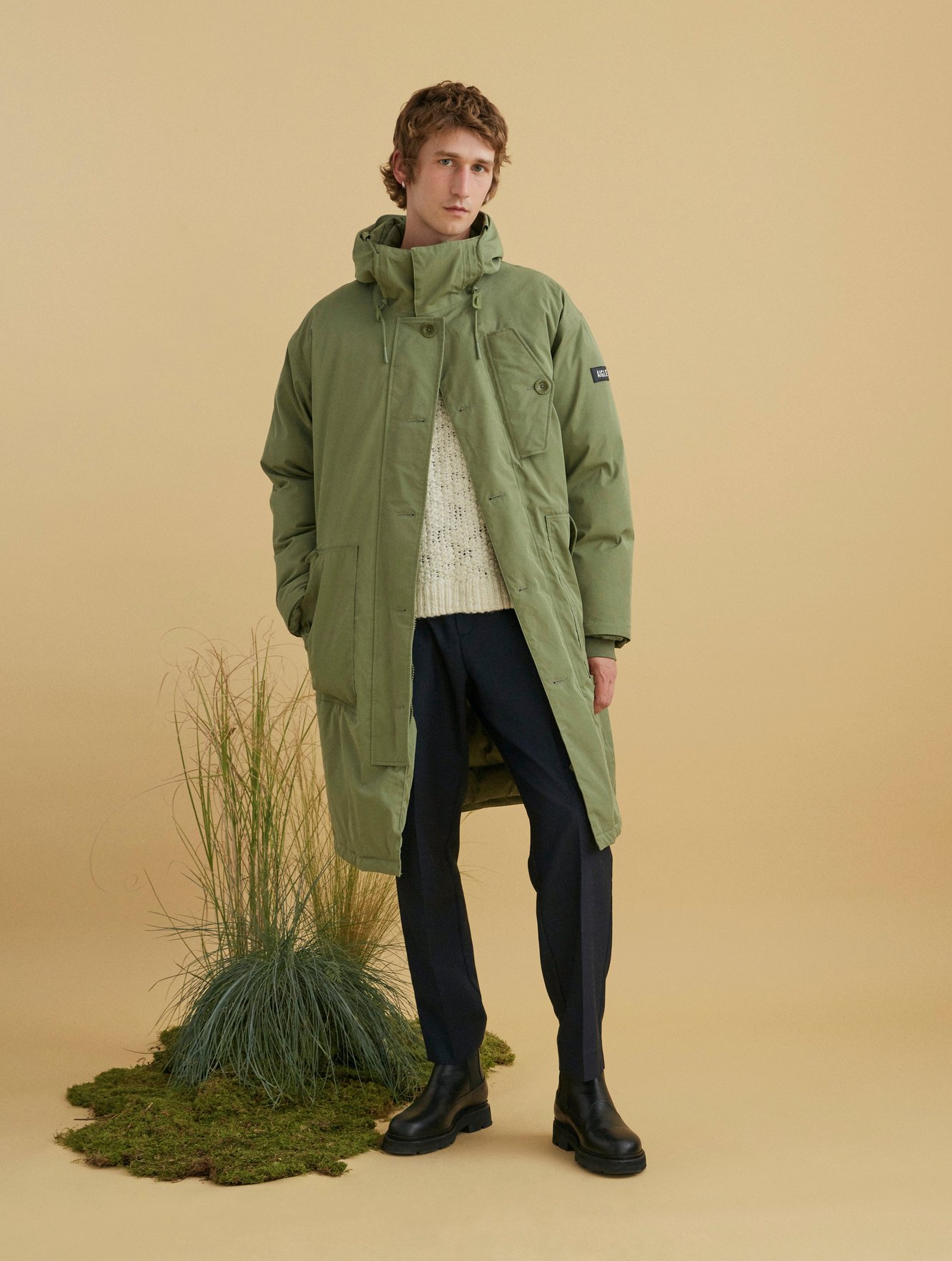Parka longue MTD® ouate Dupont Sorona® Aigle seconde main photo 3