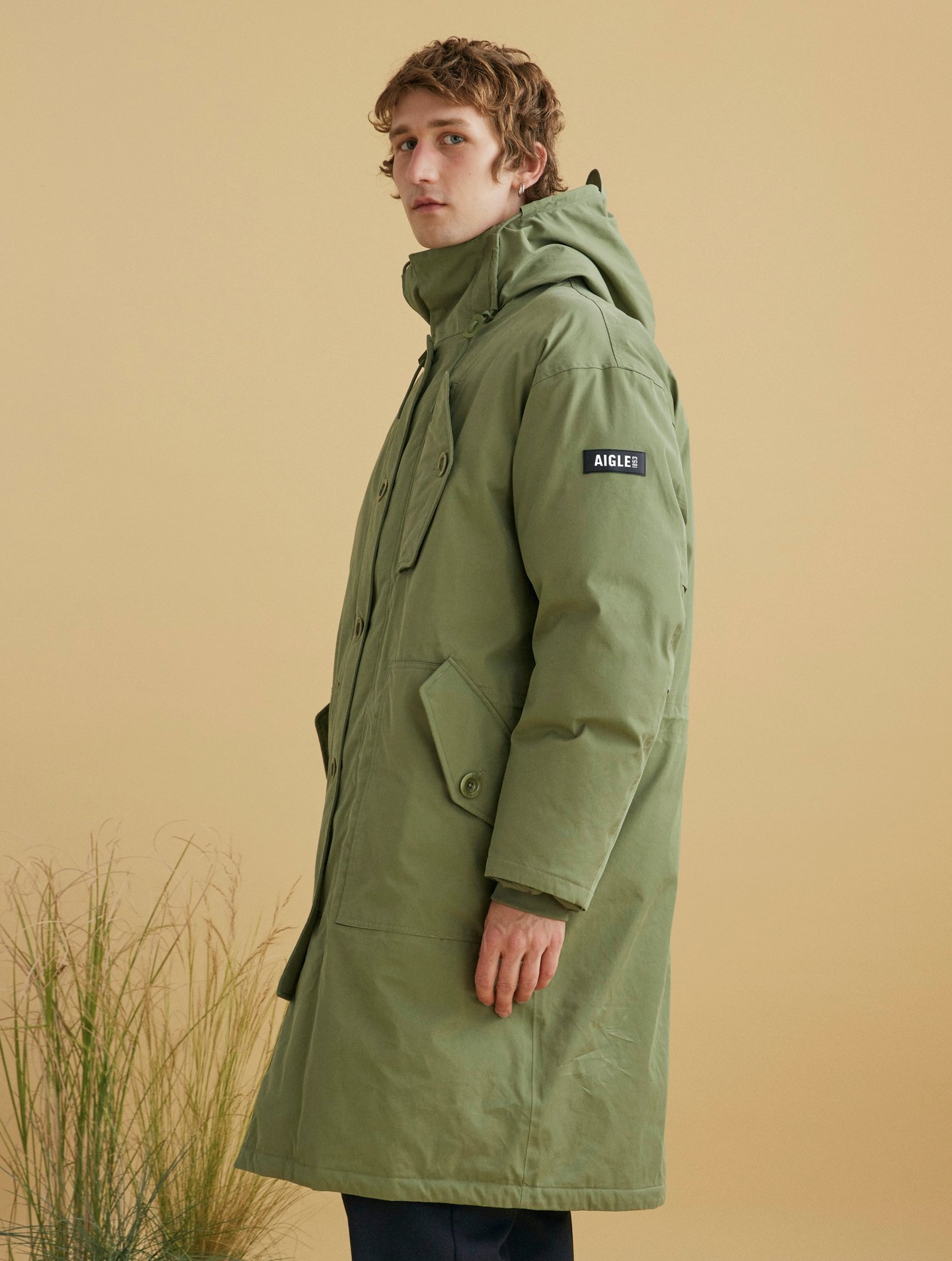 Parka longue MTD® ouate Dupont Sorona® Aigle seconde main photo 5