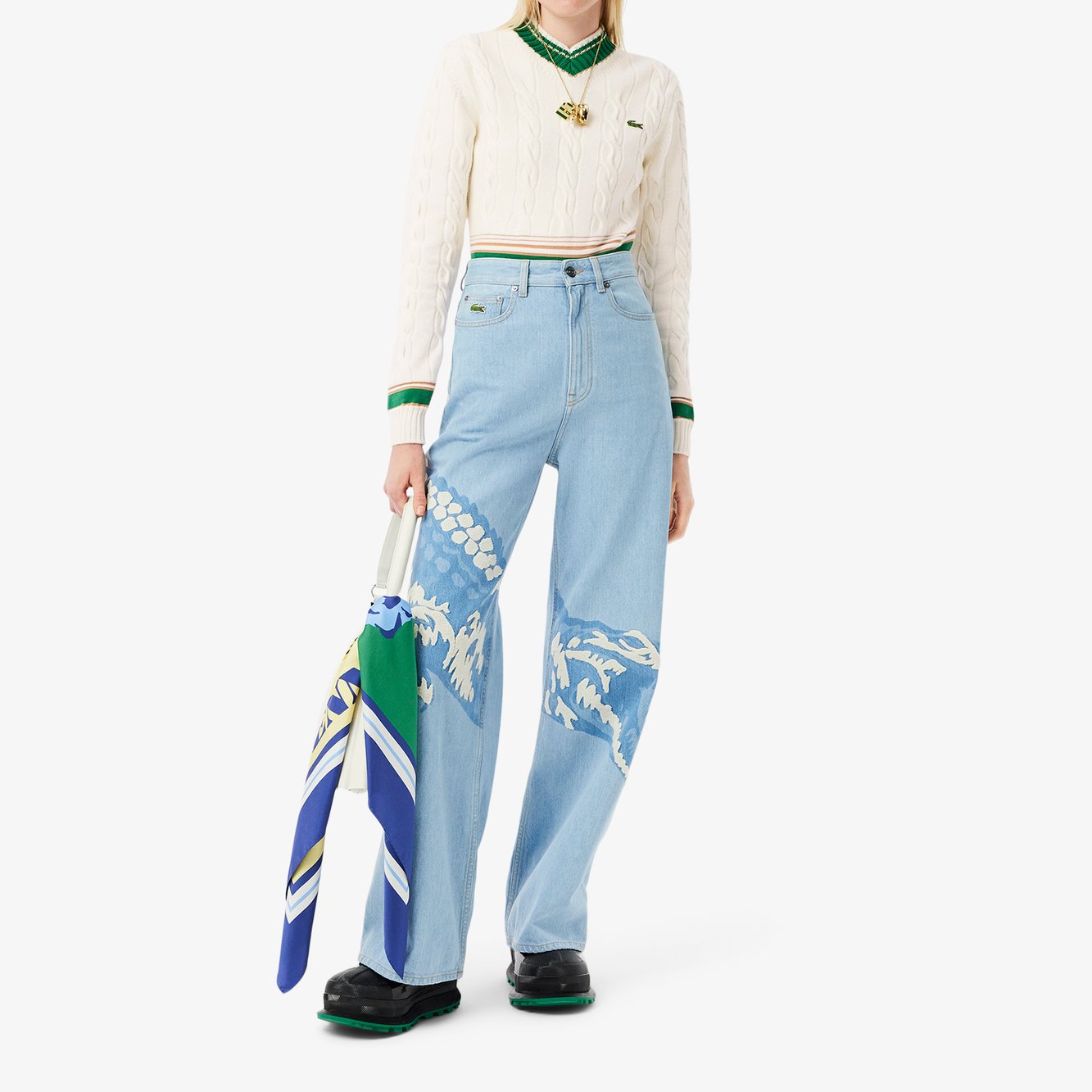 Pull femme Lacoste seconde main photo 4
