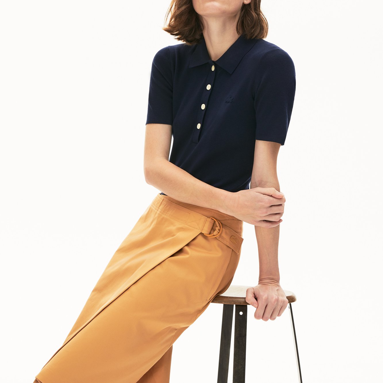 Pull femme Lacoste seconde main photo 2