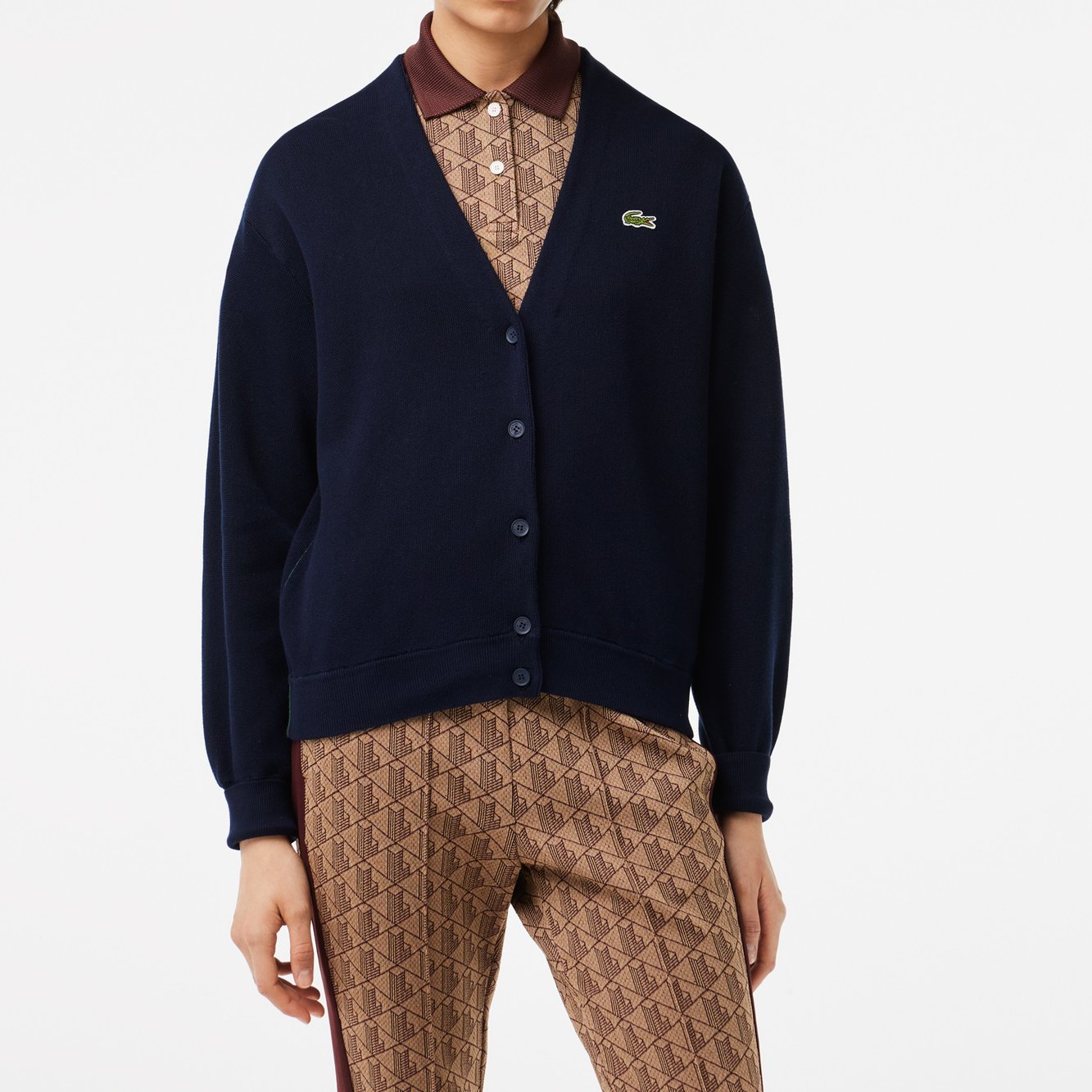 Cardigan femme Lacoste seconde main photo 2