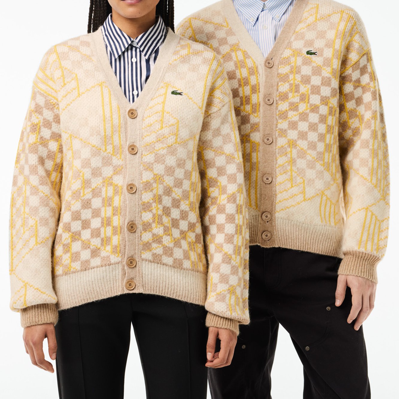 Cardigan unisexe Lacoste seconde main photo 2