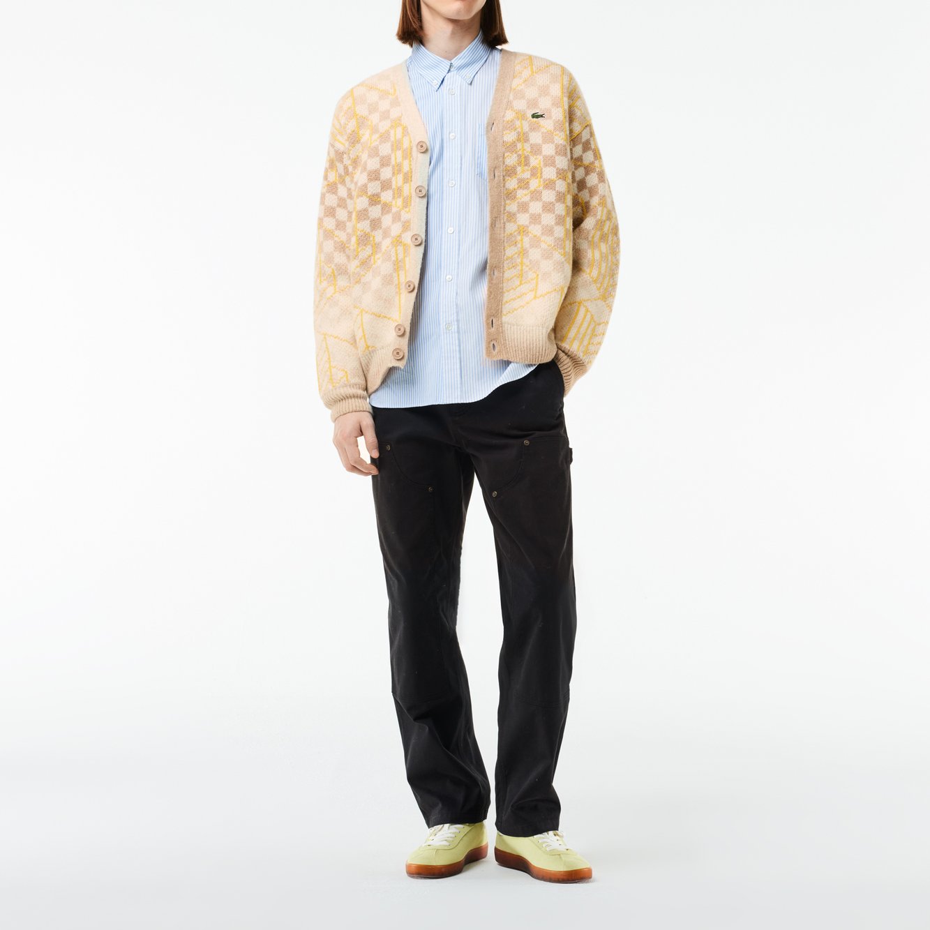 Cardigan unisexe Lacoste seconde main photo 5