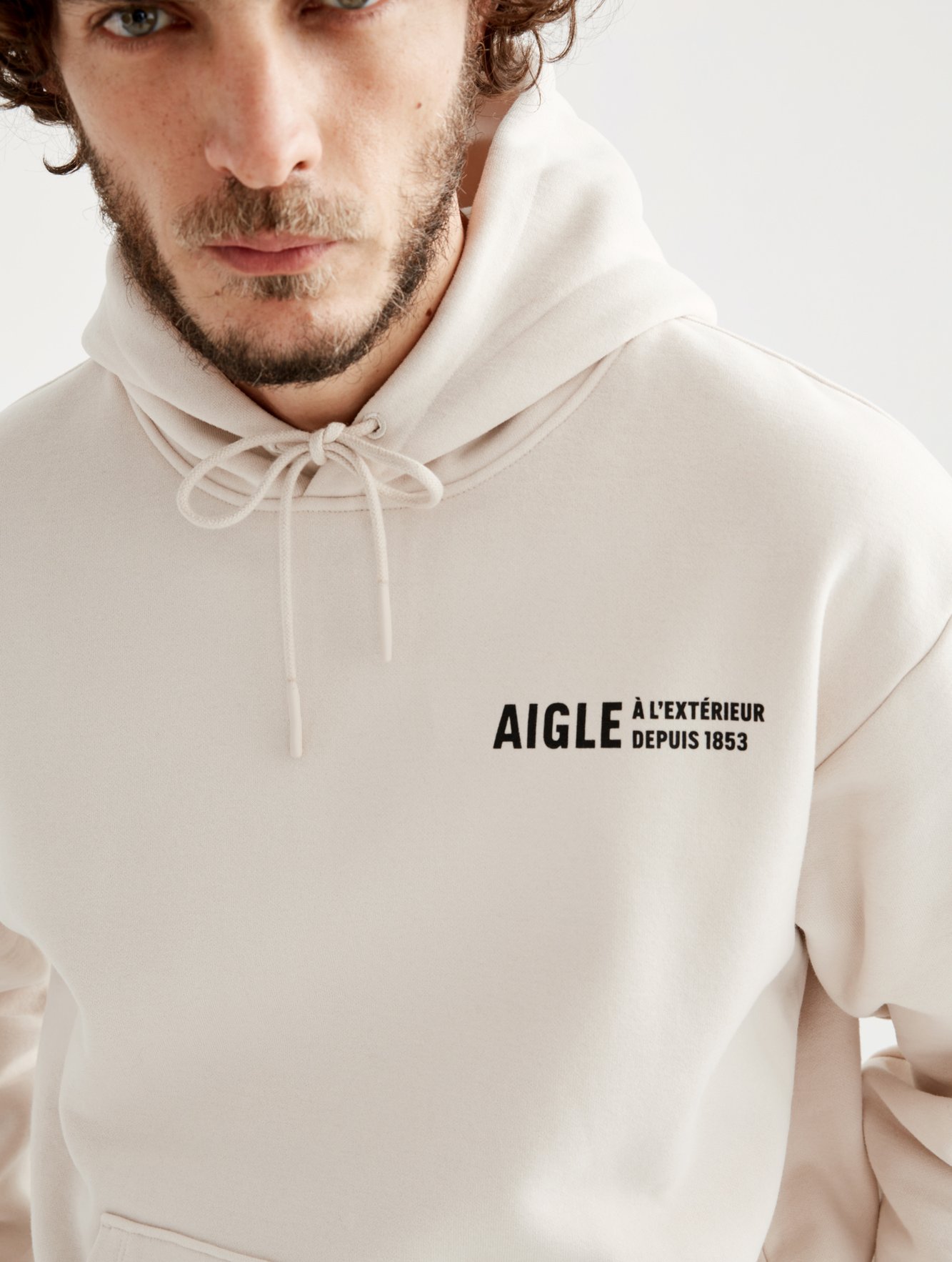 Sweatshirt brossé à capuche Aigle seconde main photo 7