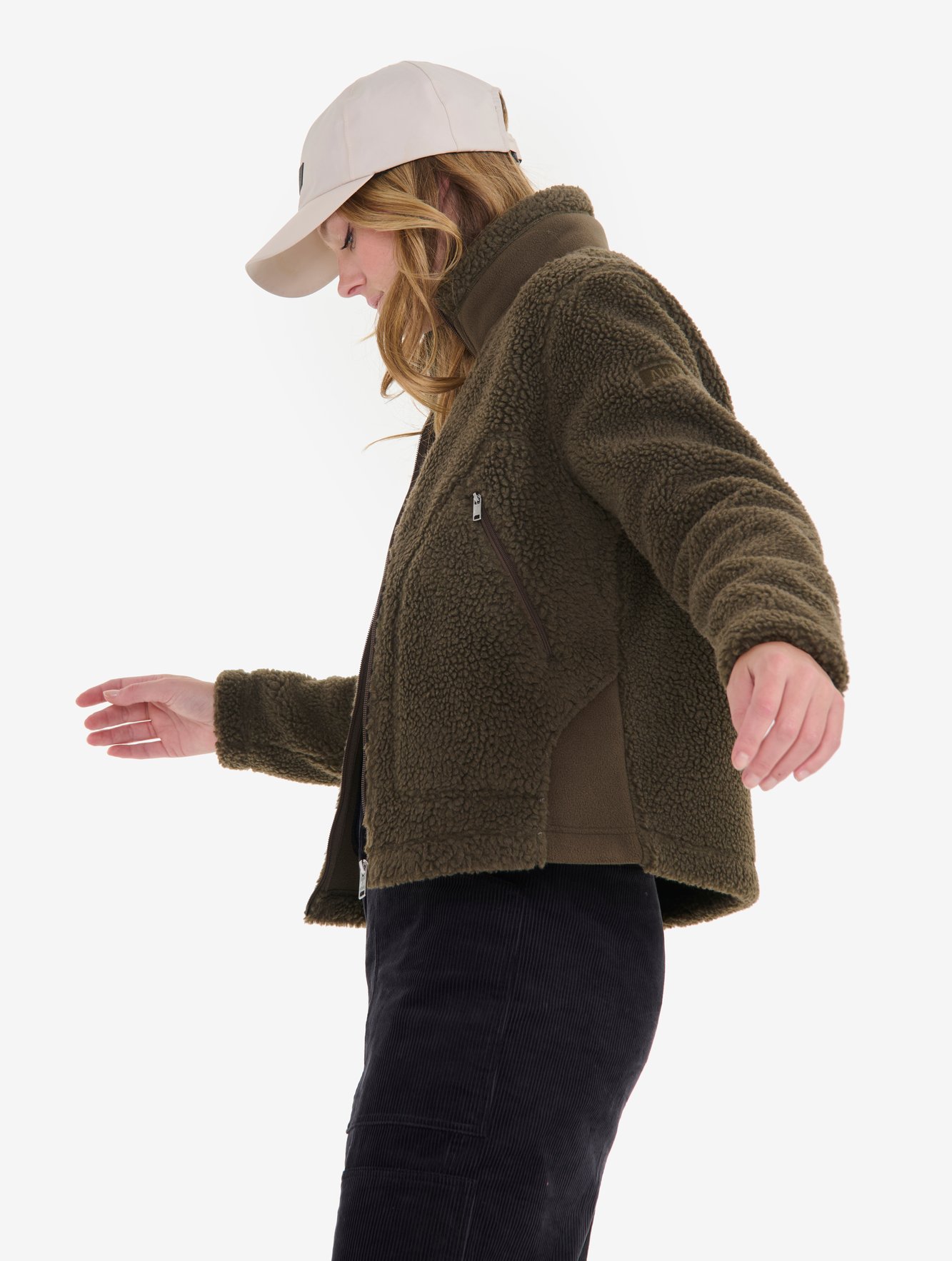 Polaire sherpa zippée  Femme Aigle seconde main photo 3
