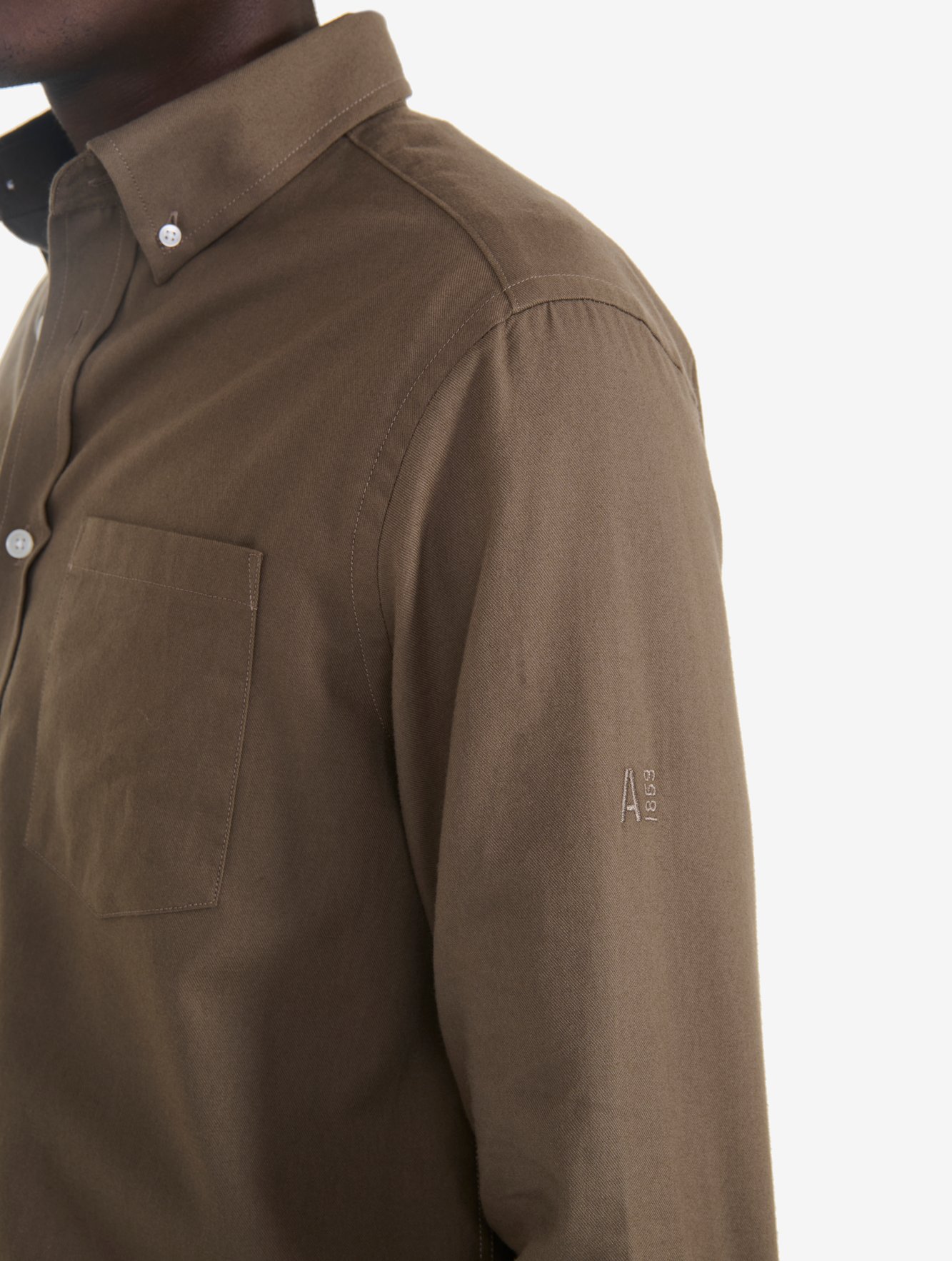 Chemise coton flanelle à manches longues  Homme Aigle seconde main photo 7