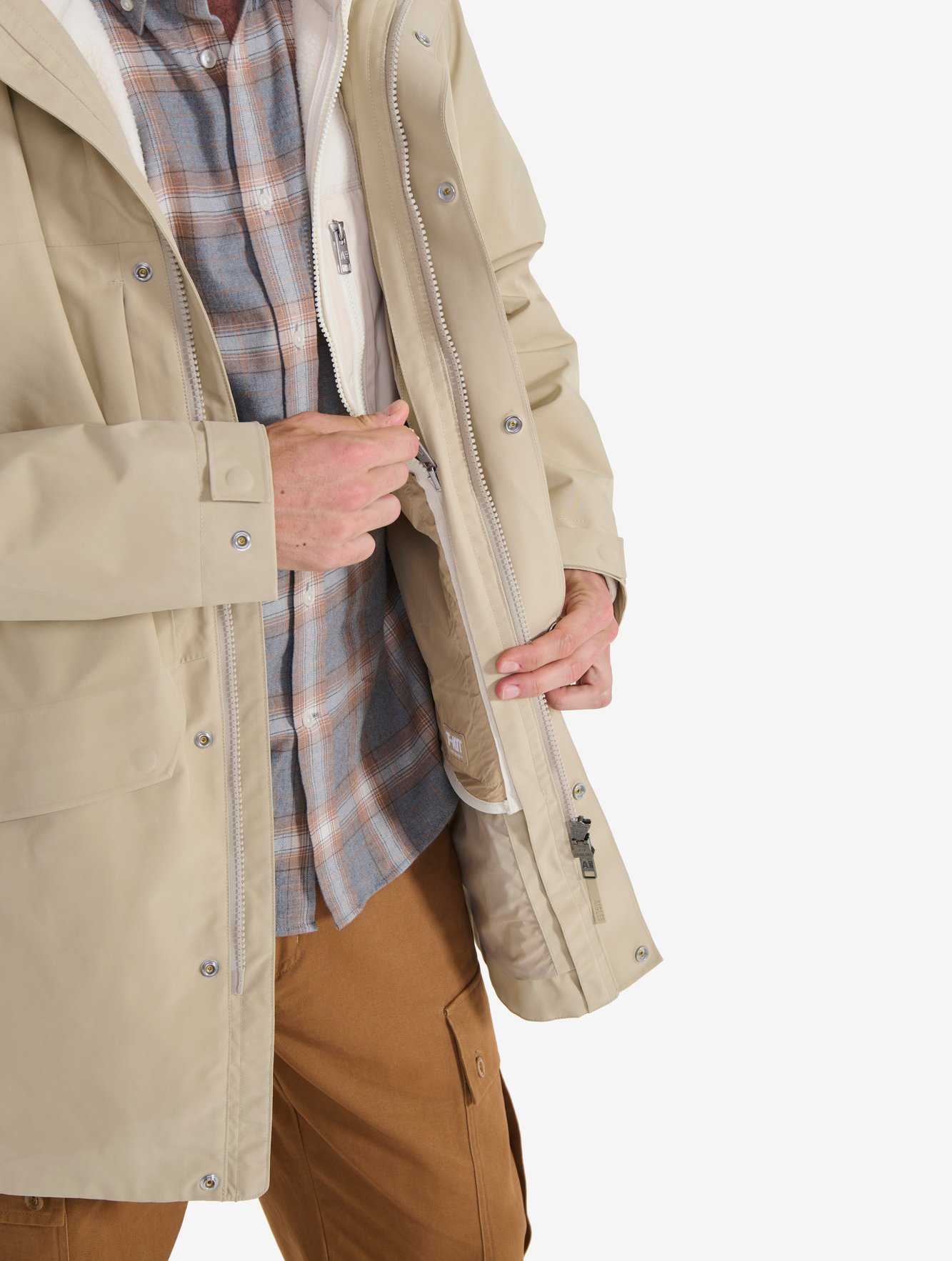 Parka longue GORE-TEX T-KIT avec capuche  Homme Aigle seconde main photo 4