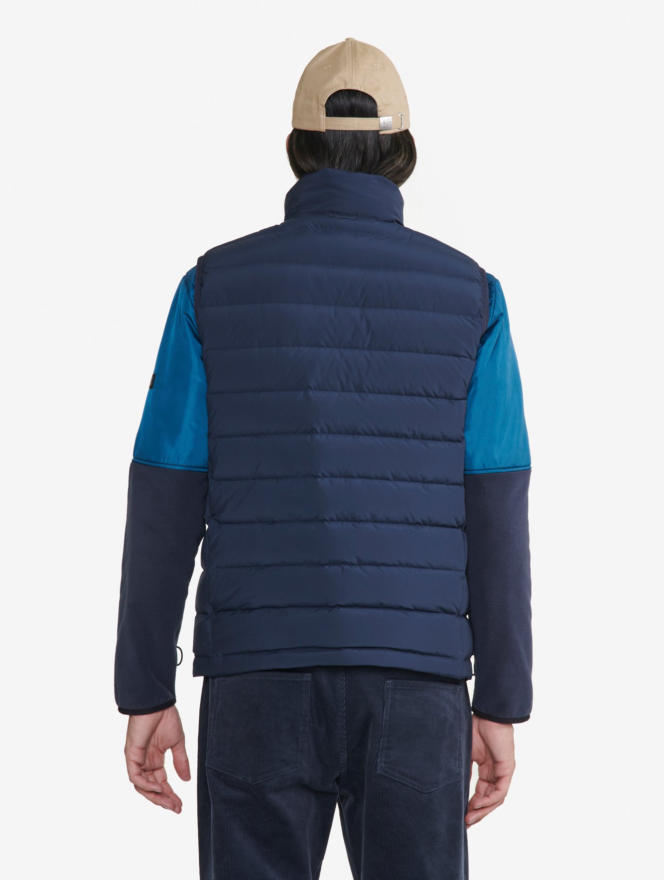 Doudoune courte T-KIT sans manche déperlante avec matelassage en duvets et plumes  Homme Aigle seconde main photo 6