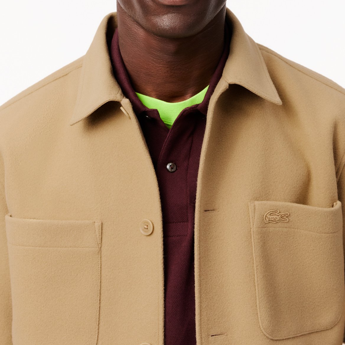 Surchemise homme Lacoste seconde main photo 3