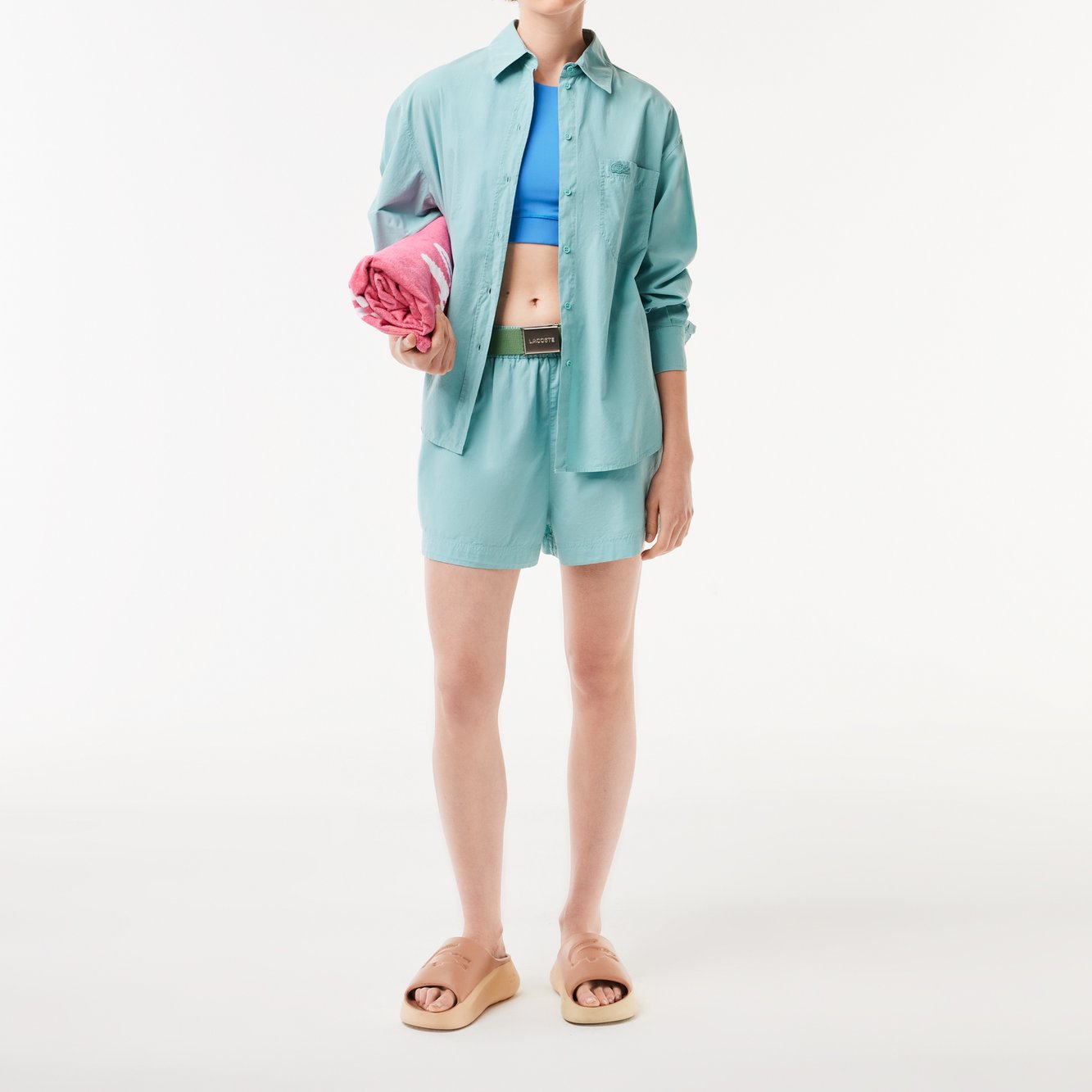 Short femme Lacoste seconde main photo 4