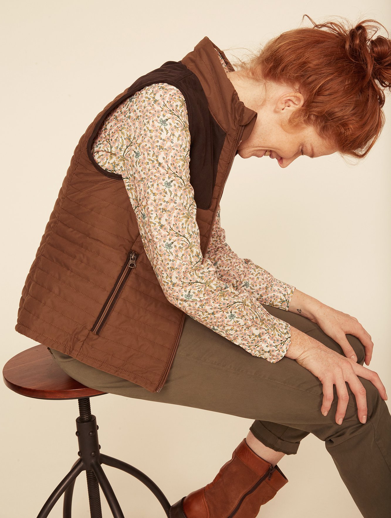 Gilet matelassé esprit chasse Aigle seconde main photo 3
