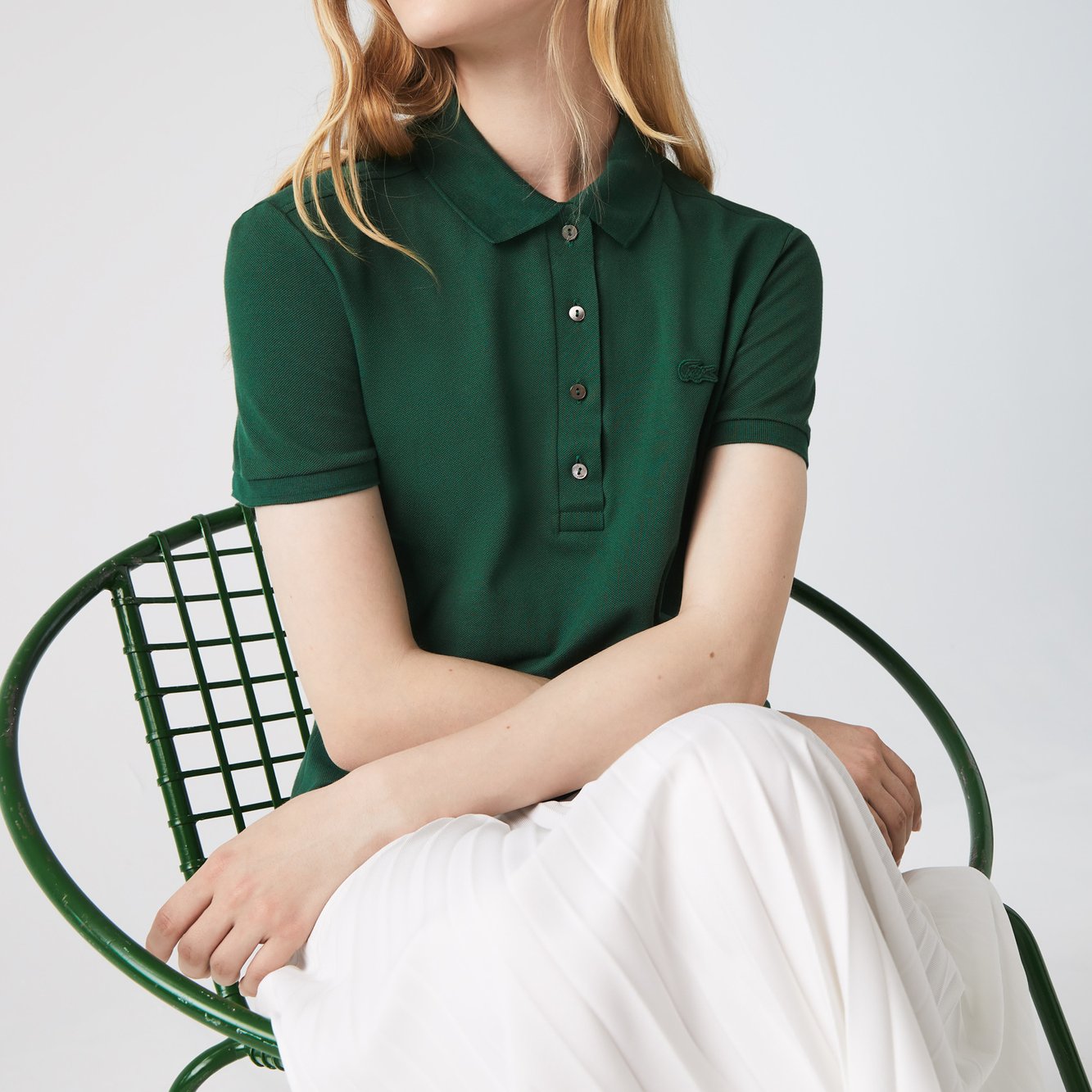Polo femme Lacoste seconde main photo 2
