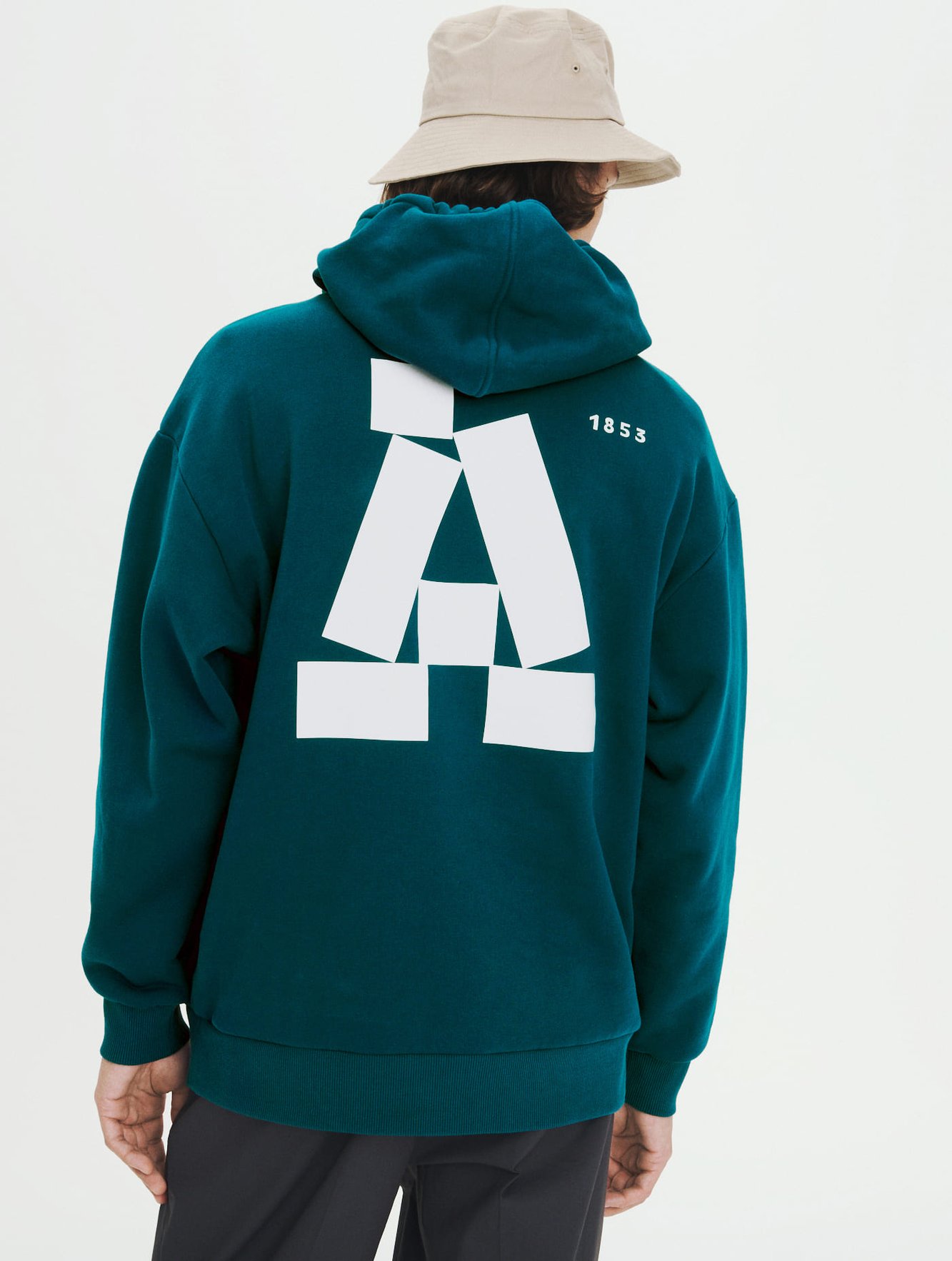 Sweat à capuche signature Aigle seconde main photo 6