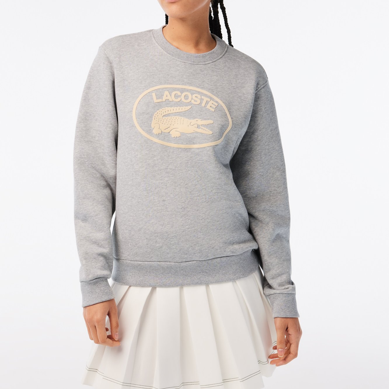 Sweatshirt femme Lacoste seconde main photo 2