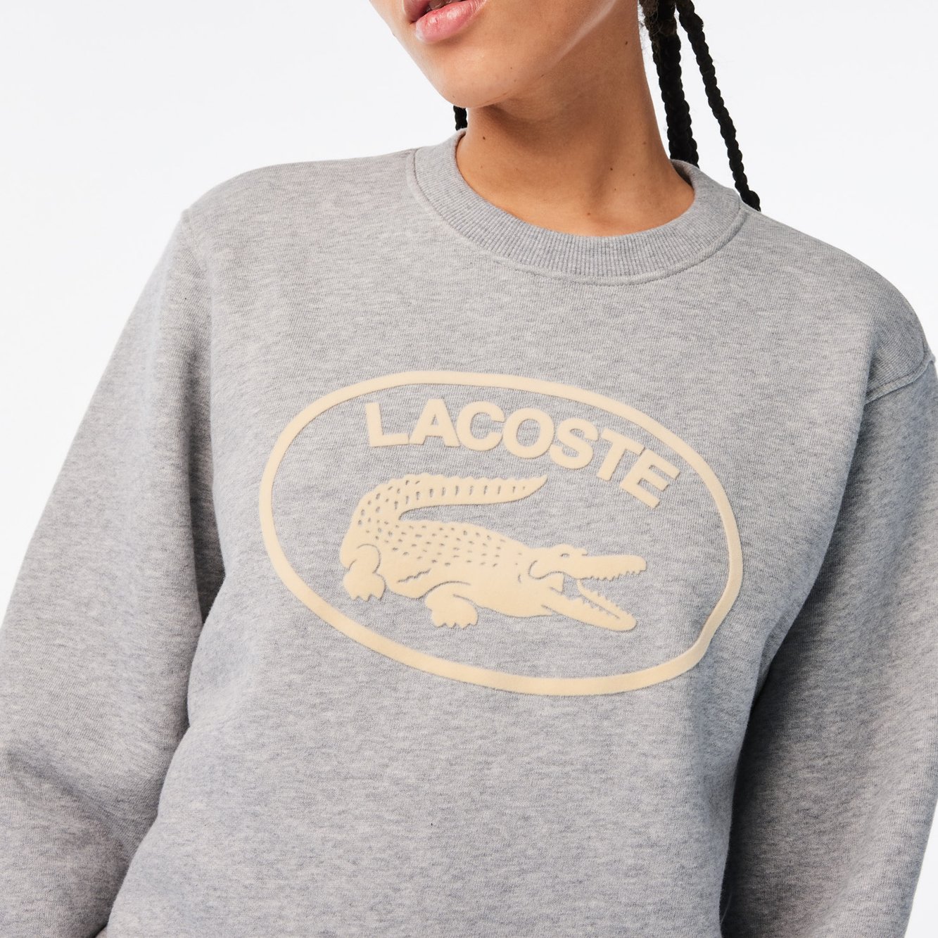 Sweatshirt femme Lacoste seconde main photo 3