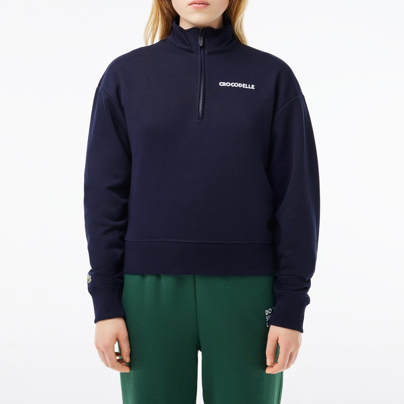 Sweatshirt femme Lacoste seconde main photo 2