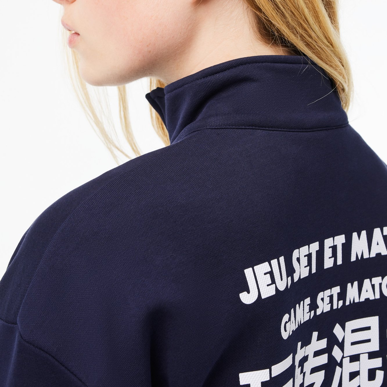 Sweatshirt femme Lacoste seconde main photo 3