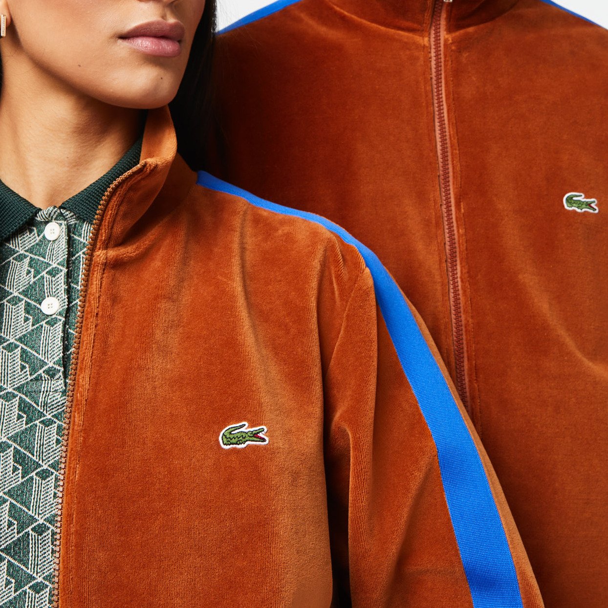 Sweatshirt unisexe Lacoste seconde main photo 3