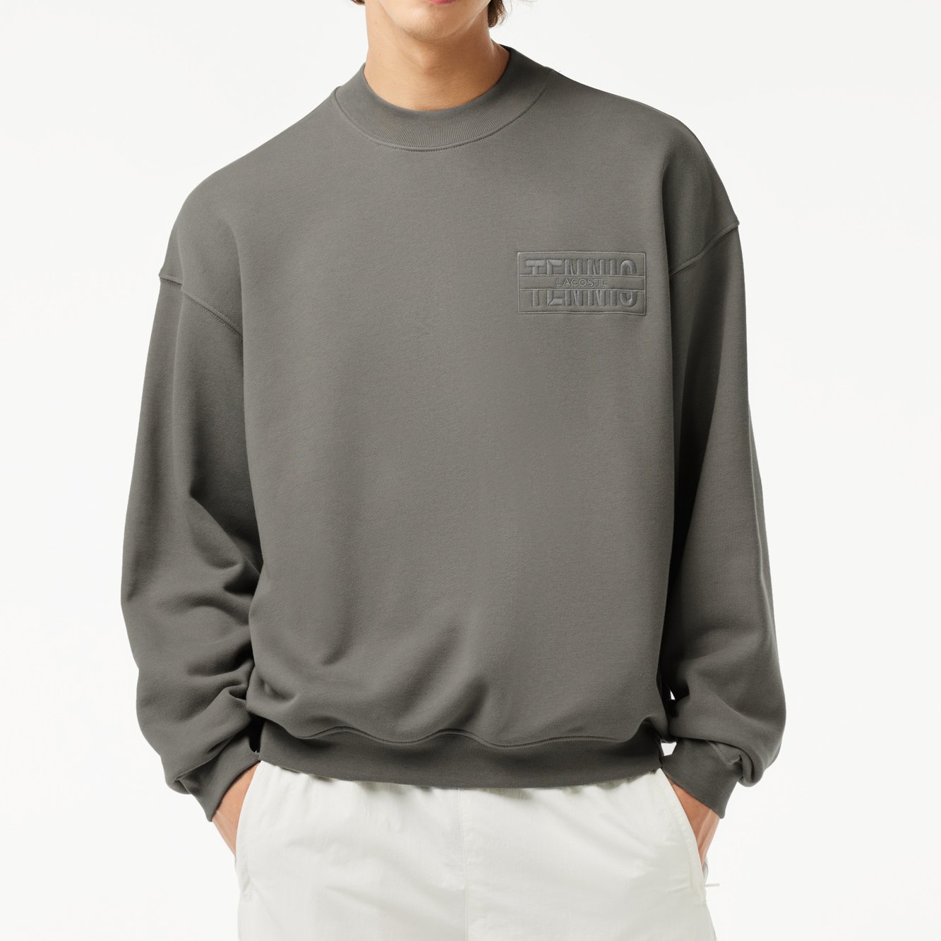 Sweatshirt homme Lacoste seconde main photo 2