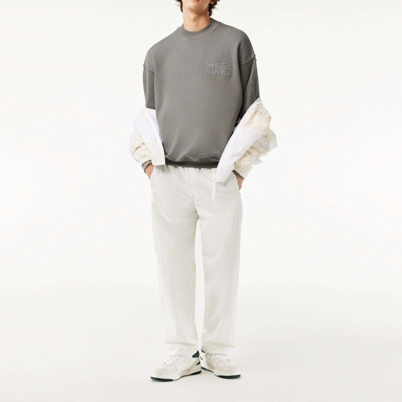 Sweatshirt homme Lacoste seconde main photo 4