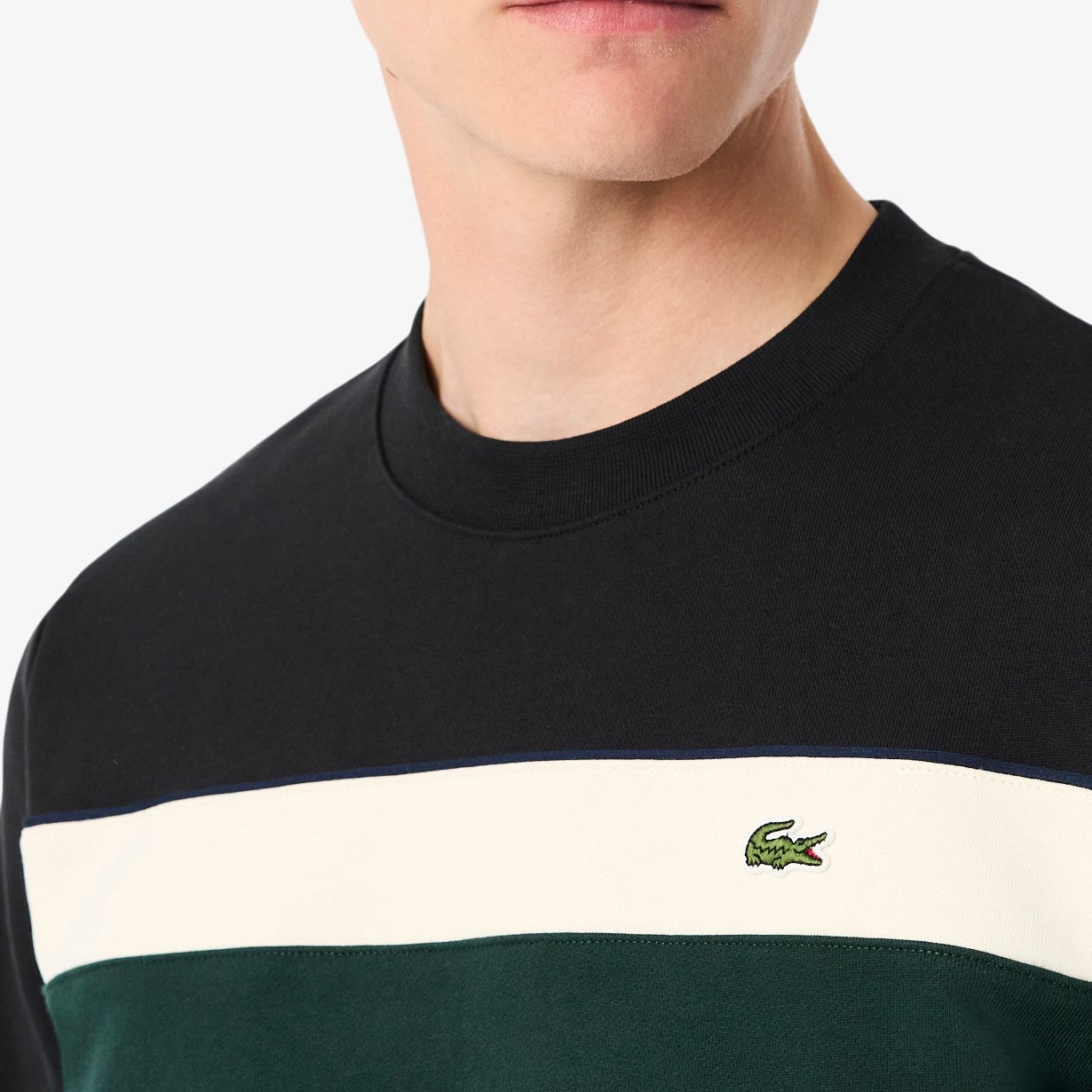 Sweatshirt homme Lacoste seconde main photo 3
