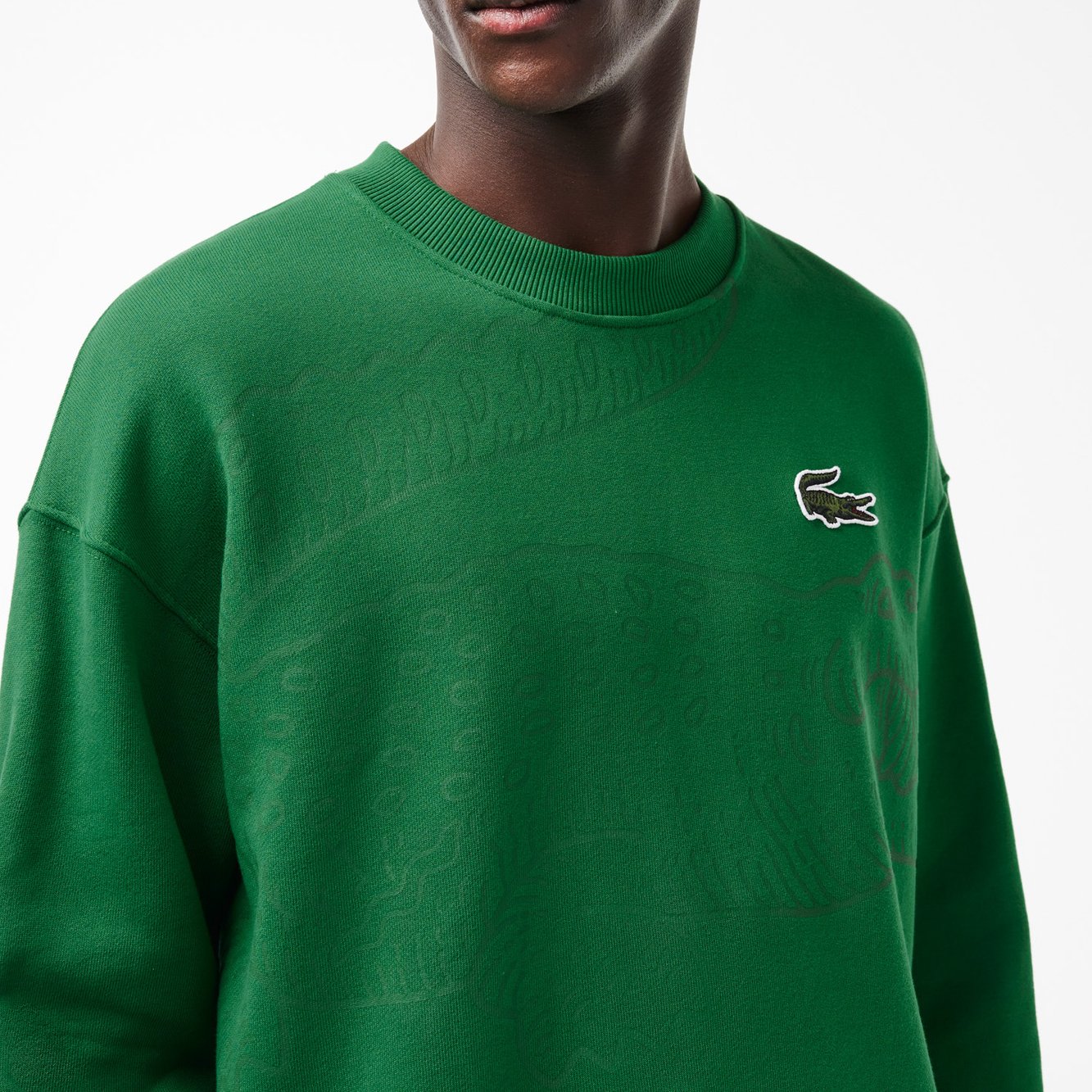 Sweatshirt homme Lacoste seconde main photo 2